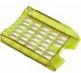 Immagine di Vaschetta portacorrispondenza fondo forato 'Modula' giallo trasparente