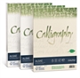 Immagine di Carta calligraphy Algae 200 gr 50 fg avorio