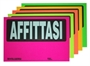 Immagine di Cartelli affittasi fluorescenti cf 20 pz