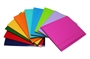 Immagine di Cartella 3 lembi con elastico modello 'Fluor' 35x25 azzurro