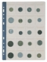 Immagine di Busta a foratura universale per monete 22x30 20 posti  conf. 10 pz.