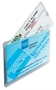 Immagine di Porta cards 2 tasche 8,5X5,4 conf. 50 pz