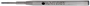 Immagine di Refill per penne MontBlanc sfera colore nero blister 2 pz.