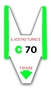 Immagine di Rotolo eliminacode da 2000 biglietti a coda di rondine verde conf. 5 pz.