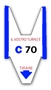 Immagine di Rotolo eliminacode da 2000 biglietti a coda di rondine blu conf. 5 pz.