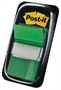 Immagine di Segnapagina Post it Index 25,4x43,2 mm verde