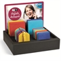 Immagine di Accessori da viaggio in sintetico colorato espositore 18 pz. assortiti