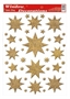 Immagine di Vetrofania stelle glitter f.to 20x30 cm conf. 12 pz. 