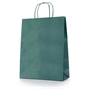 Immagine di Shopper Basic 24x10x31 cm conf. 25 pz. verde scuro