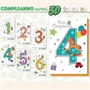 Immagine di Biglietto Compleanno 3D Numeri 12 Pz